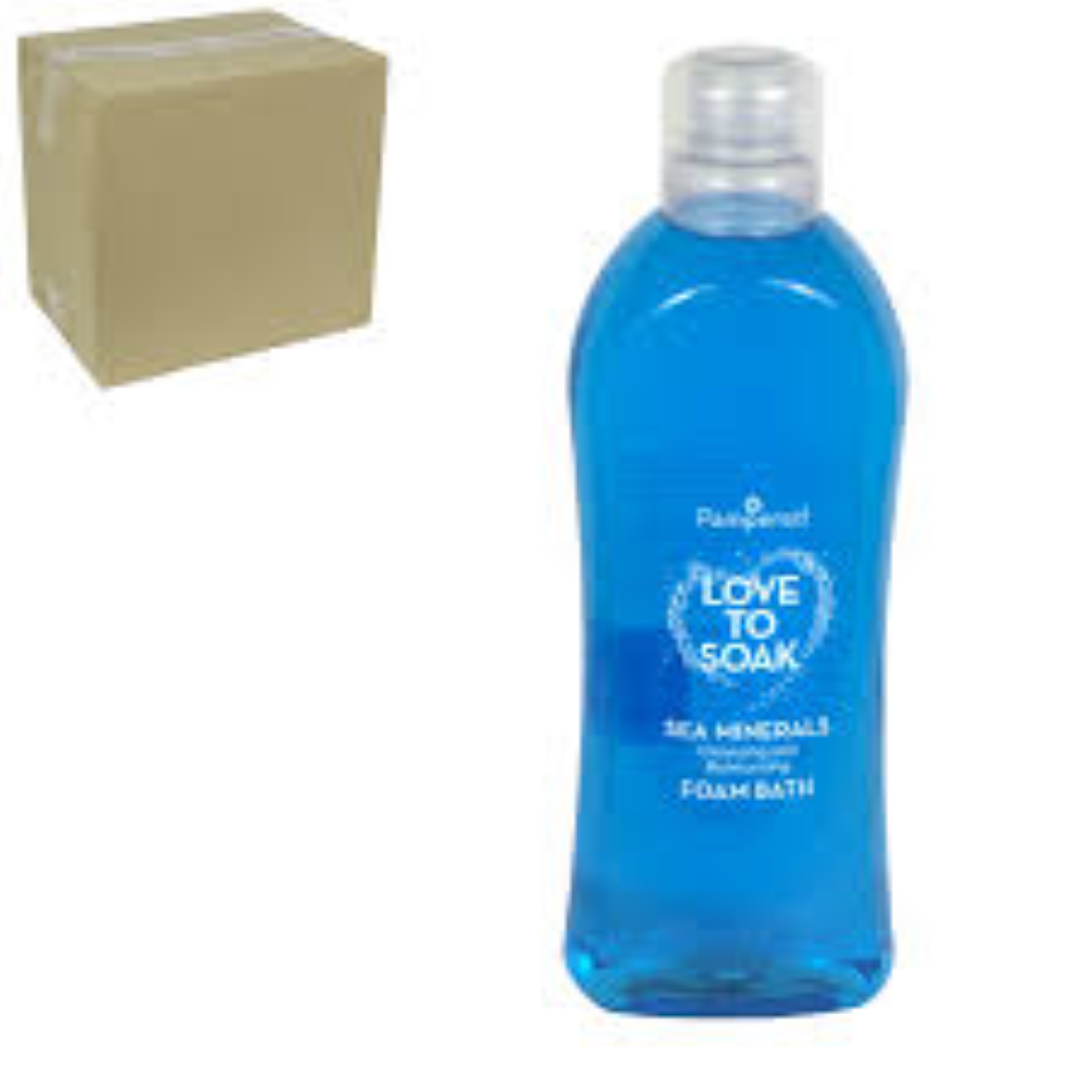 PAMPERED FOAM BATH SEA MINERALS 1LT
